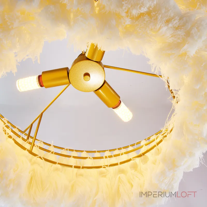 Подвесная люстра TASSEL Бежевый от ImperiumLoft