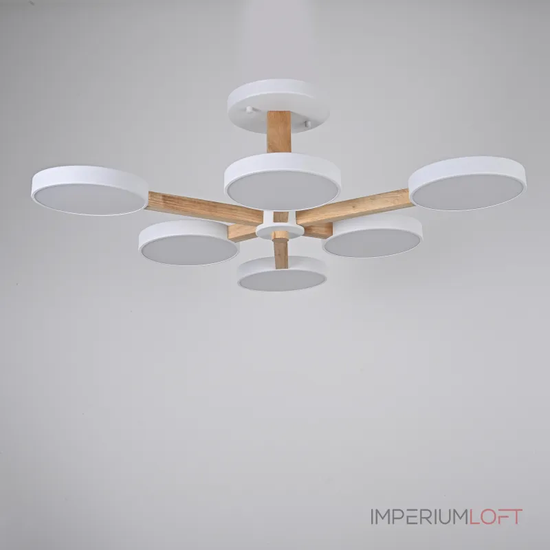 Потолочный светильник TURNA L6 White от ImperiumLoft Потолочный светильник TURNA L6 White от ImperiumLoft