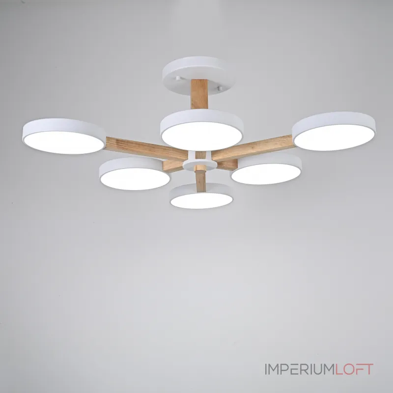 Потолочный светильник TURNA L6 White от ImperiumLoft Потолочный светильник TURNA L6 White от ImperiumLoft