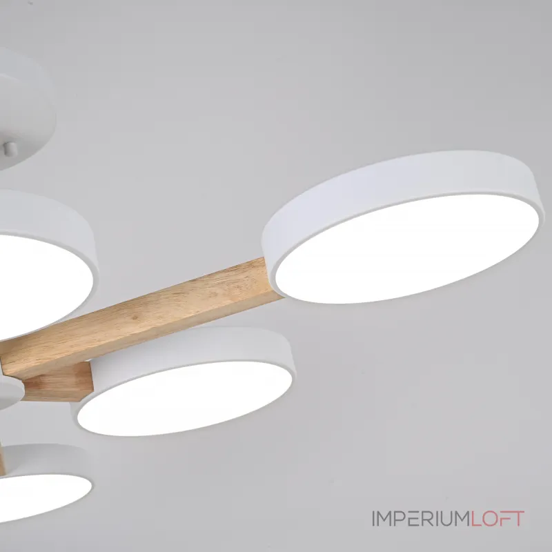 Потолочный светильник TURNA L6 White от ImperiumLoft Потолочный светильник TURNA L6 White от ImperiumLoft