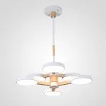 Люстра на штанге TURNA DBL L6 White