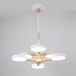 Люстра на штанге TURNA DBL L6 White