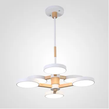 Люстра на штанге TURNA DBL L6 White