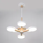 Люстра на штанге TURNA DBL L6 White