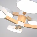 Люстра на штанге TURNA DBL L6 White