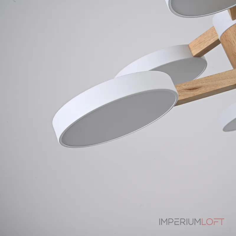 Люстра на штанге TURNA DBL L6 White