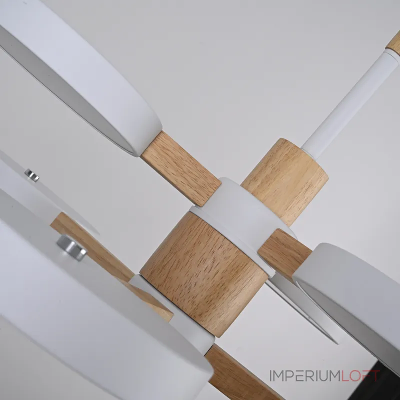 Люстра на штанге TURNA DBL L6 White