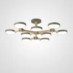 Потолочная люстра TURNA Хаки