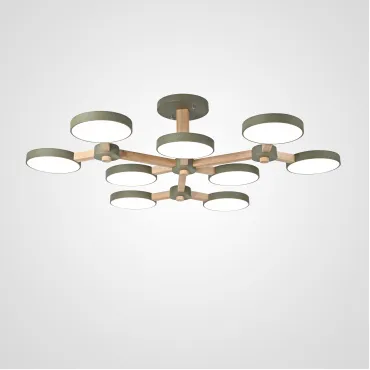 Потолочная люстра TURNA Хаки