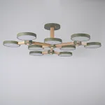 Потолочная люстра TURNA Хаки