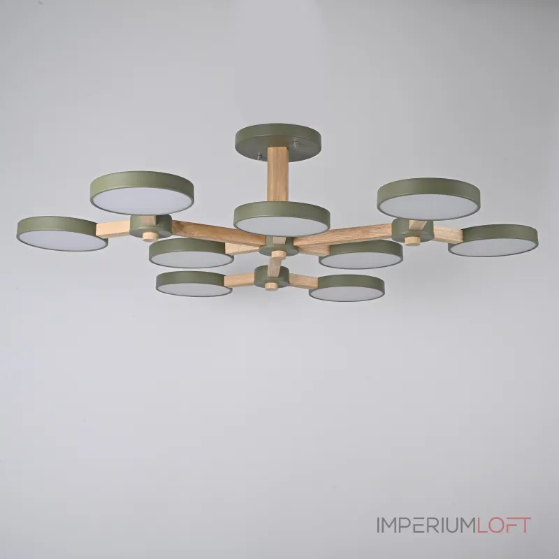 Потолочная люстра TURNA Хаки