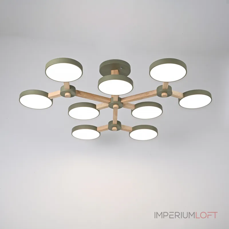 Потолочная люстра TURNA Хаки