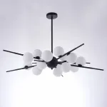 Люстра на штанге Cherry Bomb 16 balls black