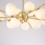 Люстра на штанге Cherry Bomb 16 balls Gold