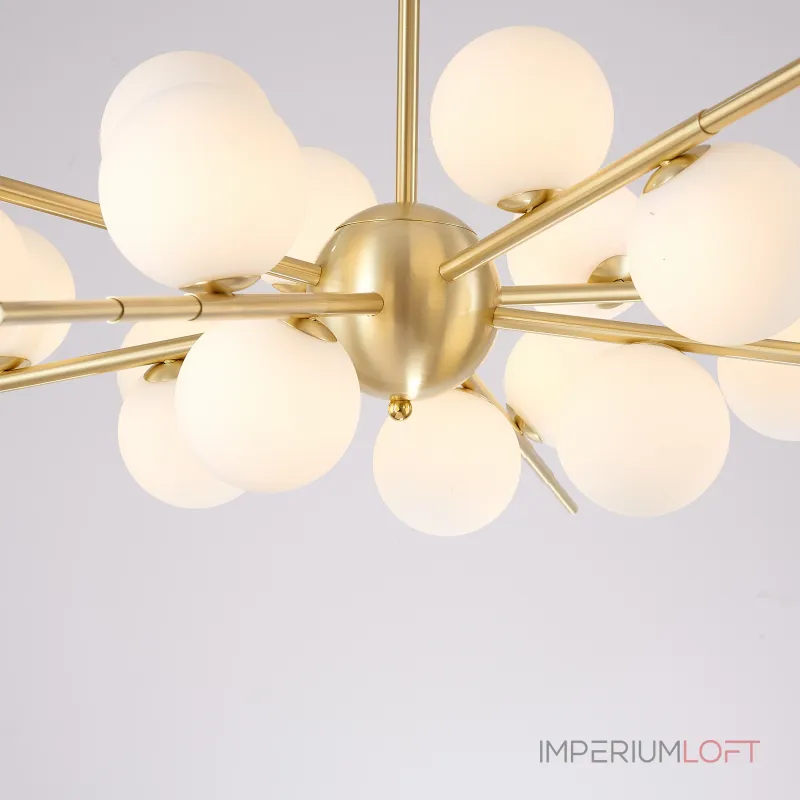 Люстра на штанге Cherry Bomb 16 balls Gold