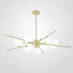 Люстра на штанге Cherry Bomb 16 balls Gold