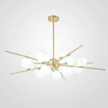 Люстра на штанге Cherry Bomb 16 balls Gold