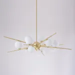 Люстра на штанге Cherry Bomb 16 balls Gold