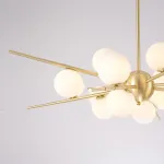 Люстра на штанге Cherry Bomb 16 balls Gold