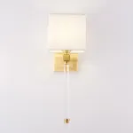 Бра Regina Andrew Crystal Sconce Brass от ImperiumLoft