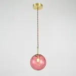 Подвесной светильник ASKA D150 Purple от ImperiumLoft