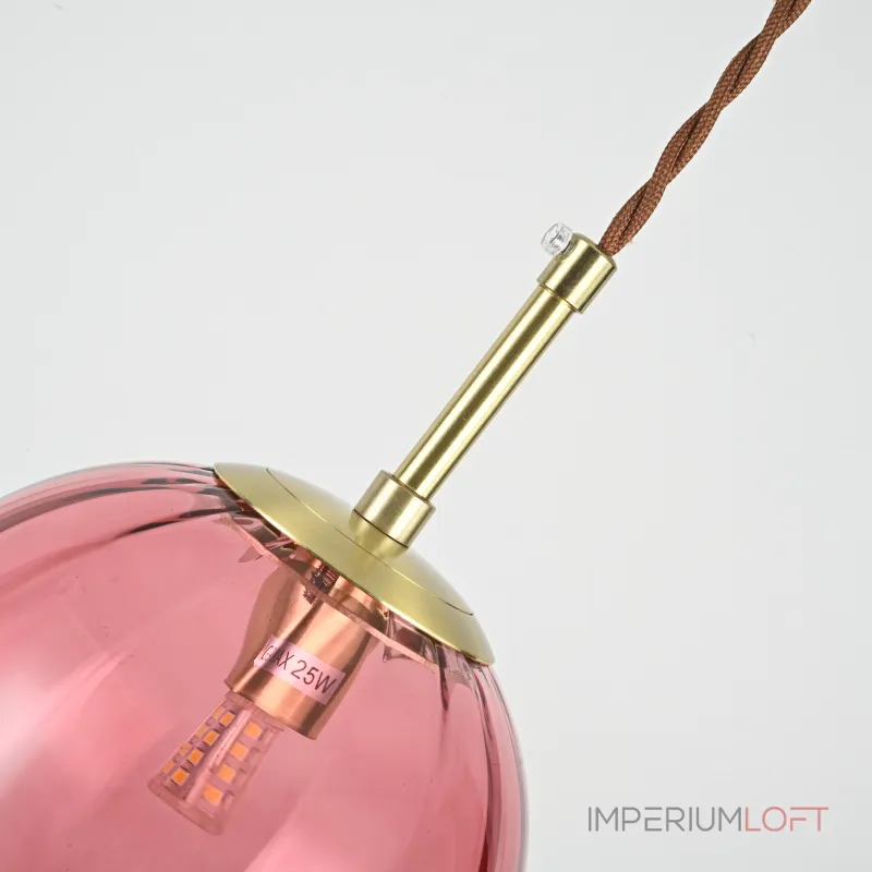 Подвесной светильник ASKA D150 Purple от ImperiumLoft