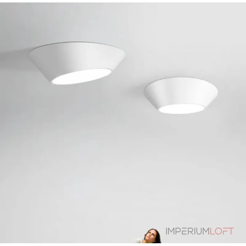 Потолочный светодиодный светильник KEYES White D40 от ImperiumLoft