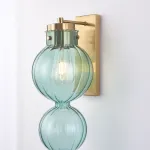 Бра Heathfield Lighting - Medina Wall brass/blue от ImperiumLoft