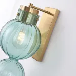Бра Heathfield Lighting - Medina Wall brass/blue от ImperiumLoft