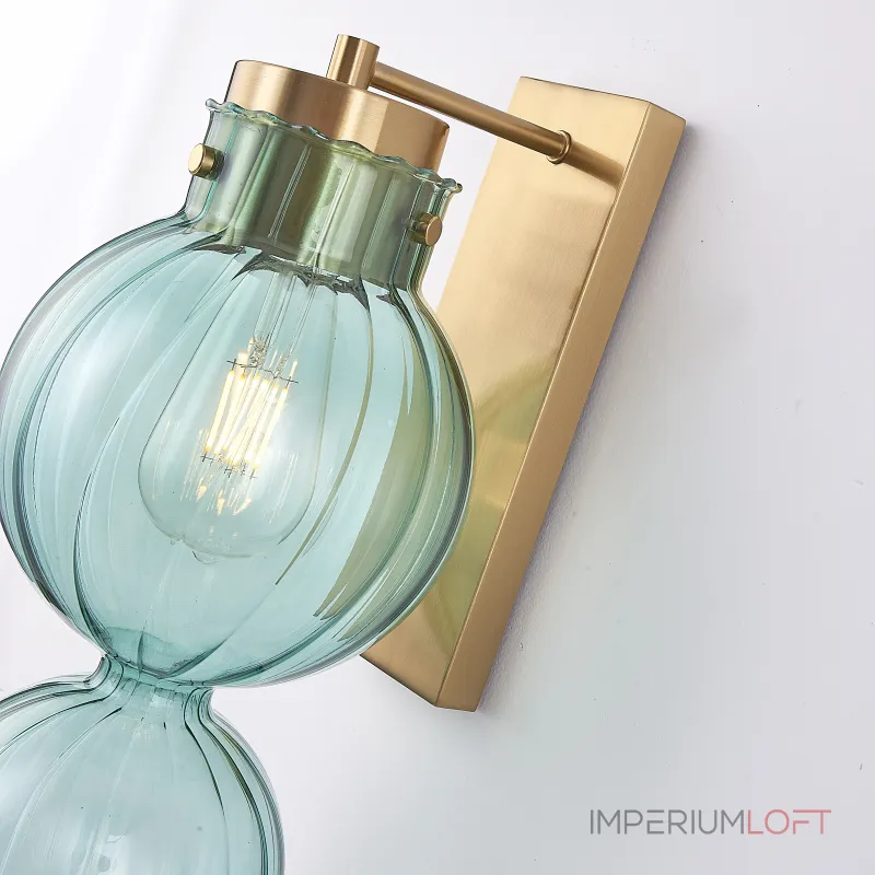 Бра Heathfield Lighting - Medina Wall brass/blue от ImperiumLoft