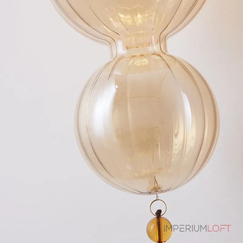 Бра Heathfield Lighting - Medina Wall brass/amber от ImperiumLoft