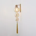 Бра Heathfield Lighting - Medina Wall brass/amber от ImperiumLoft