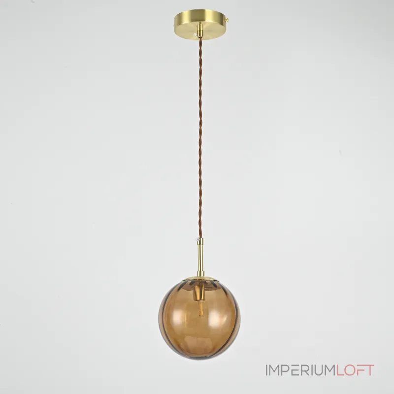 Подвесной светильник ASKA D200 Amber от ImperiumLoft