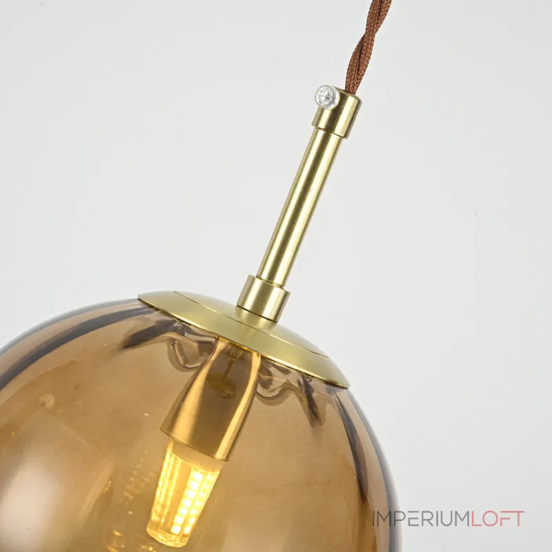 Подвесной светильник ASKA D200 Amber от ImperiumLoft