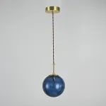 Подвесной светильник ASKA D150 Blue от ImperiumLoft