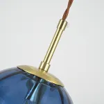 Подвесной светильник ASKA D150 Blue от ImperiumLoft