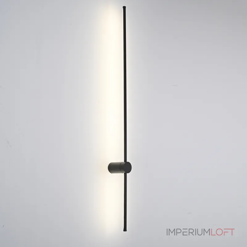 Настенный светильник Wall LINES L100 Black от ImperiumLoft