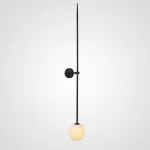 Настенный светильник LINES Ball 150 Black от ImperiumLoft