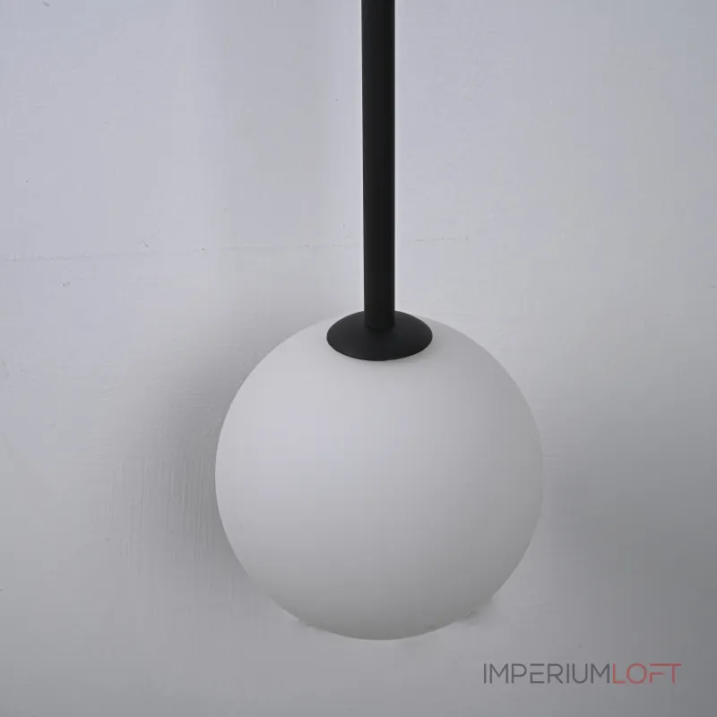 Настенный светильник LINES Ball 150 Black от ImperiumLoft