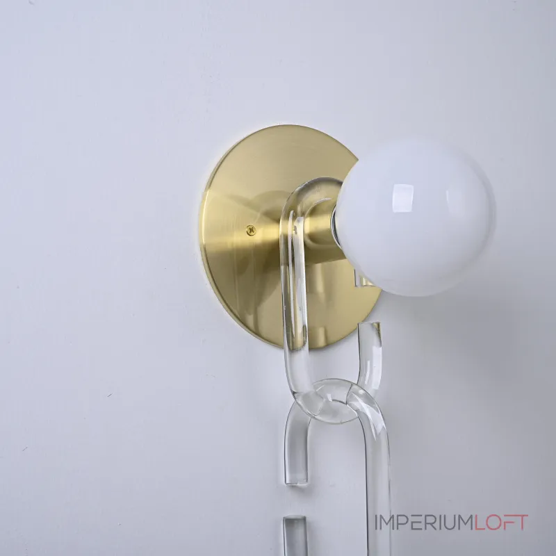 Настенный светильник CHAIN WALL Прозрачный от ImperiumLoft