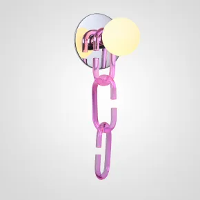 Настенный светильник CHAIN WALL Розовый