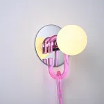 Настенный светильник CHAIN WALL Розовый от ImperiumLoft