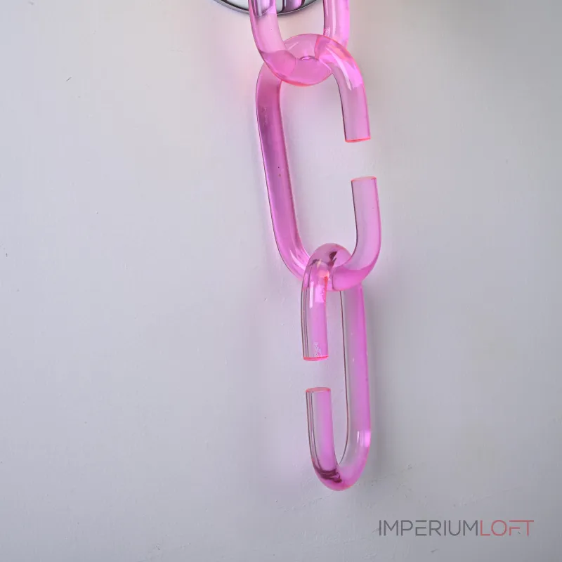 Настенный светильник CHAIN WALL Розовый от ImperiumLoft