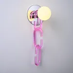 Настенный светильник CHAIN WALL Розовый от ImperiumLoft