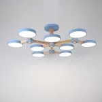 Потолочная люстра TURNA Голубой