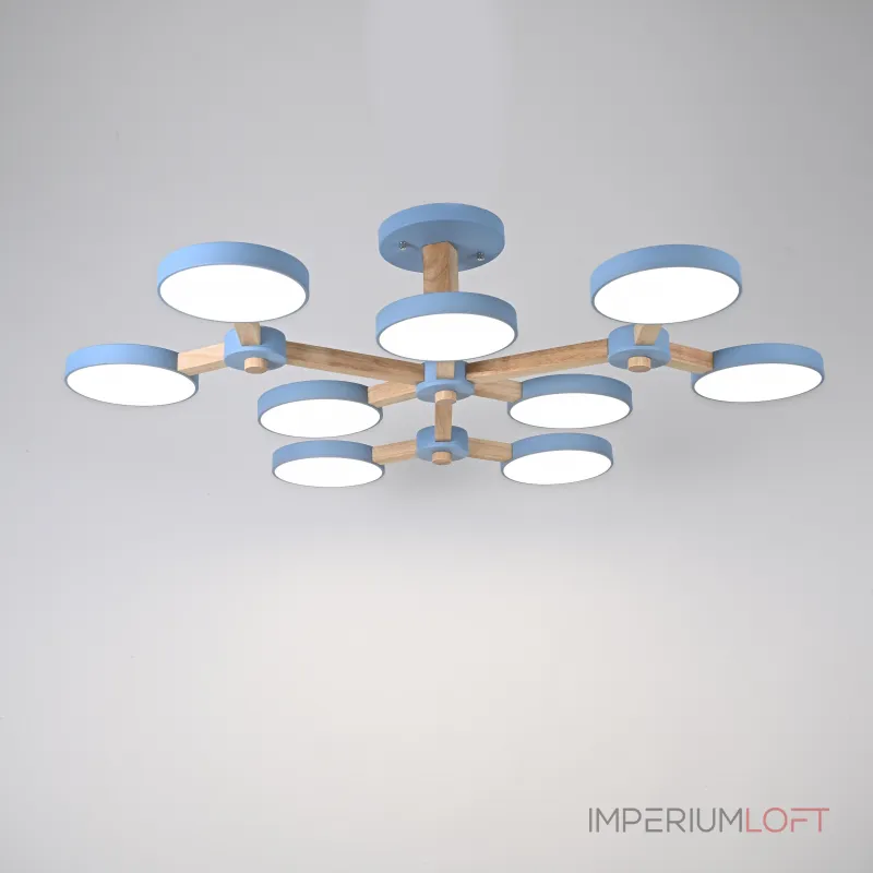 Потолочная люстра TURNA Голубой