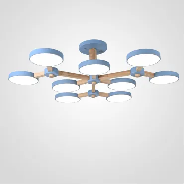 Потолочная люстра TURNA Голубой
