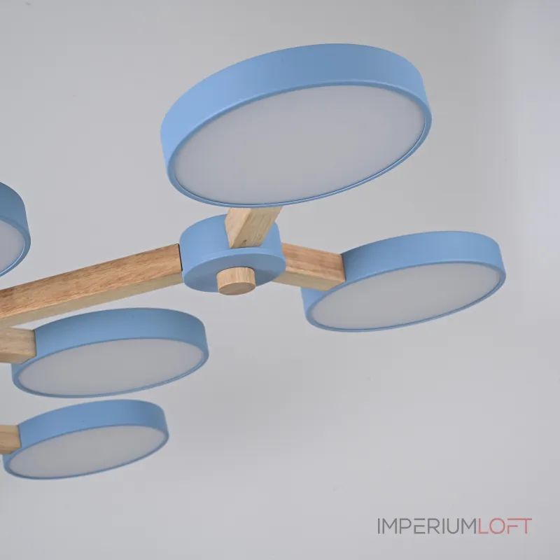 Потолочная люстра TURNA Голубой