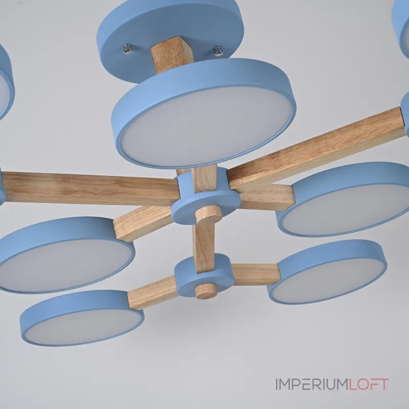 Потолочная люстра TURNA Голубой