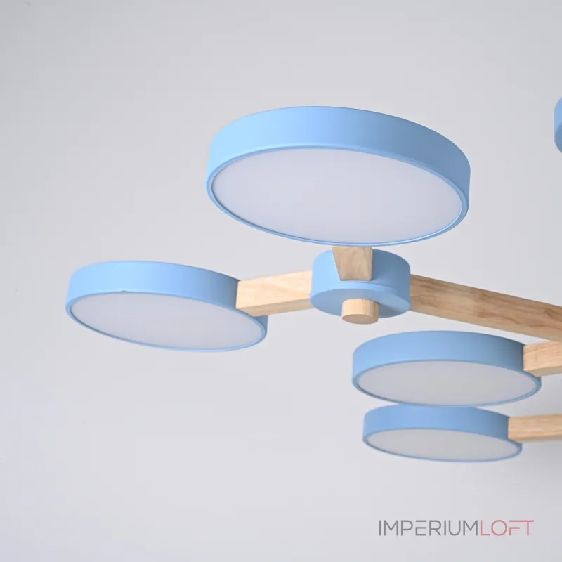Потолочная люстра TURNA Голубой